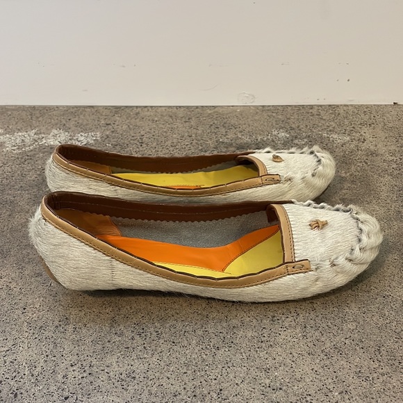 LEOPOLDO GIORDANO CALF HAIR LOAFERS - Picture 3 of 9